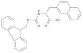 2-Naphthalenepropanoic acid, α-[[(9H-fluoren-9-ylmethoxy)carbonyl]amino]-, (αR)-