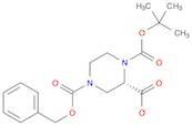 1,2,4-Piperazinetricarboxylic acid, 1-(1,1-dimethylethyl) 4-(phenylmethyl) ester, (2S)-