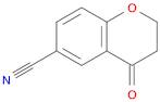 2H-1-Benzopyran-6-carbonitrile, 3,4-dihydro-4-oxo-