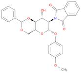 β-D-Glucopyranoside, 4-methoxyphenyl 2-deoxy-2-(1,3-dihydro-1,3-dioxo-2H-isoindol-2-yl)-4,6-O-[(R)-phenylmethylene]-