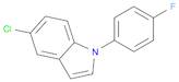 1H-Indole, 5-chloro-1-(4-fluorophenyl)-