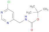 Carbamic acid, N-[(6-chloro-4-pyrimidinyl)methyl]-, 1,1-dimethylethyl ester