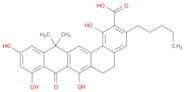 Benzo[a]naphthacene-2-carboxylic acid, 5,6,8,13-tetrahydro-1,7,9,11-tetrahydroxy-13,13-dimethyl-...