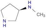 3-Pyrrolidinamine, N-methyl-, (3R)-