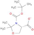 3,4-Oxazolidinedicarboxylic acid, 2,2-dimethyl-, 3-(1,1-dimethylethyl) ester, (4S)-