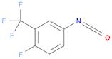 Benzene, 1-fluoro-4-isocyanato-2-(trifluoromethyl)-