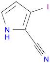 1H-Pyrrole-2-carbonitrile, 3-iodo-