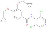 BenzaMide, 3,4-bis(cyclopropylMethoxy)-N-(3,5-dichloro-4-pyridinyl)-