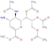 D-glycero-D-galacto-Non-2-enonic acid, 5-(acetylamino)-4-amino-2,6-anhydro-3,4,5-trideoxy-, methyl…