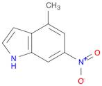 1H-Indole, 4-methyl-6-nitro-