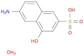 2-Naphthalenesulfonic acid, 6-amino-4-hydroxy-, hydrate (1:1)