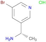 3-Pyridinemethanamine, 5-bromo-α-methyl-, hydrochloride (1:1), (αS)-