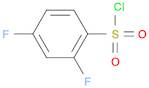 Benzenesulfonyl chloride, 2,4-difluoro-