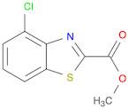 2-Benzothiazolecarboxylic acid, 4-chloro-, methyl ester