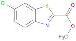 2-Benzothiazolecarboxylic acid, 6-chloro-, methyl ester