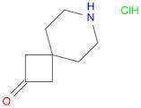 7-Azaspiro[3.5]nonan-2-one, hydrochloride (1:1)