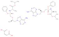 L-Alanine, N-[(S)-[[(1R)-2-(6-amino-9H-purin-9-yl)-1-methylethoxy]methyl]phenoxyphosphinyl]-, 1-methylethyl ester, (2E)-2-butenedioate (2:1)