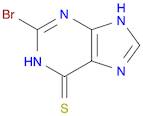 6H-Purine-6-thione, 2-bromo-1,9-dihydro-