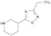 Piperidine, 3-(3-ethyl-1,2,4-oxadiazol-5-yl)-