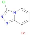 1,2,4-Triazolo[4,3-a]pyridine, 8-bromo-3-chloro-