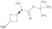 Carbamic acid, N-(trans-3-aminocyclobutyl)-N-methyl-, 1,1-dimethylethyl ester