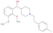 4-Piperidinemethanol, α-(2,3-dimethoxyphenyl)-1-[2-(4-fluorophenyl)ethyl]-, (αR)-