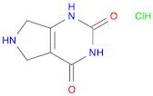 1H-Pyrrolo[3,4-d]pyrimidine-2,4(3H,5H)-dione, 6,7-dihydro-, hydrochloride (1:1)