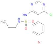 SulfaMide, N-[5-(4-broMophenyl)-6-chloro-4-pyriMidinyl]-N'-propyl-