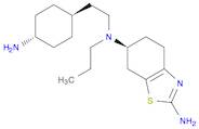 2,6-Benzothiazolediamine, N6-[2-(trans-4-aminocyclohexyl)ethyl]-4,5,6,7-tetrahydro-N6-propyl-, (6S)-
