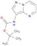Carbamic acid, N-pyrazolo[1,5-a]pyrimidin-3-yl-, 1,1-dimethylethyl ester