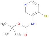 Carbamic acid, N-(4-mercapto-3-pyridinyl)-, 1,1-dimethylethyl ester