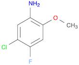 Benzenamine, 5-chloro-4-fluoro-2-methoxy-
