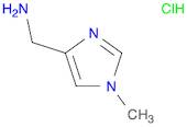 1H-Imidazole-4-methanamine, 1-methyl-, hydrochloride (1:1)