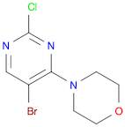 Morpholine, 4-(5-bromo-2-chloro-4-pyrimidinyl)-
