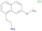1-Naphthaleneethanamine, 7-methoxy-, hydrochloride (1:1)