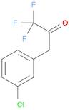 2-Propanone, 3-(3-chlorophenyl)-1,1,1-trifluoro-