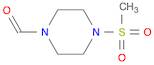 1-Piperazinecarboxaldehyde, 4-(methylsulfonyl)-