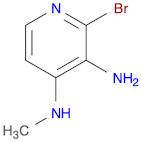 3,4-Pyridinediamine, 2-bromo-N4-methyl-