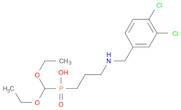Phosphinic acid, P-[3-[[(3,4-dichlorophenyl)methyl]amino]propyl]-P-(diethoxymethyl)-