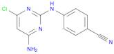 Benzonitrile, 4-[(4-amino-6-chloro-2-pyrimidinyl)amino]-