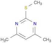 Pyrimidine, 4,6-dimethyl-2-(methylthio)-