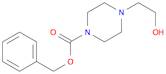 1-Piperazinecarboxylic acid, 4-(2-hydroxyethyl)-, phenylmethyl ester