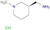 3-Piperidinemethanamine, 1-methyl-, hydrochloride (1:2), (3R)-