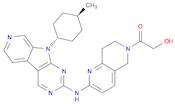 Ethanone, 1-[7,8-dihydro-2-[[9-(trans-4-methylcyclohexyl)-9H-pyrido[4',3':4,5]pyrrolo[2,3-d]pyrimidin-2-yl]amino]-1,6-naphthyridin-6(5H)-yl]-2-hydroxy-