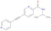2-Pyridinecarboxamide, N-(1-methylethyl)-5-[2-(4-pyridinyl)ethynyl]-