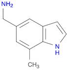 1H-Indole-5-methanamine, 7-methyl-