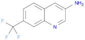 3-Quinolinamine, 7-(trifluoromethyl)-