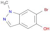 1H-Indazol-5-ol, 6-bromo-1-methyl-