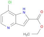 1H-Pyrrolo[3,2-b]pyridine-2-carboxylic acid, 7-chloro-, ethyl ester