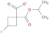 1,1-Cyclobutanedicarboxylic acid, 3-fluoro-, 1-(1-methylethyl) ester